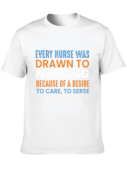Nurse Drawn To Nursing T-Shirt