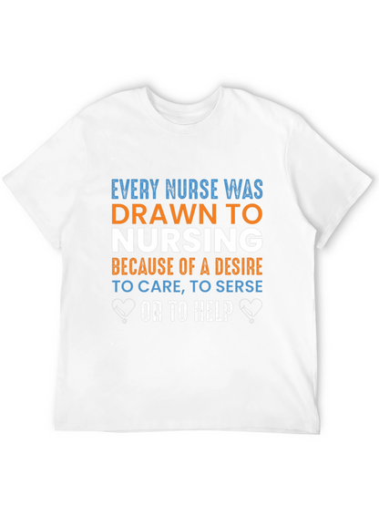 Nurse Drawn To Nursing T-Shirt