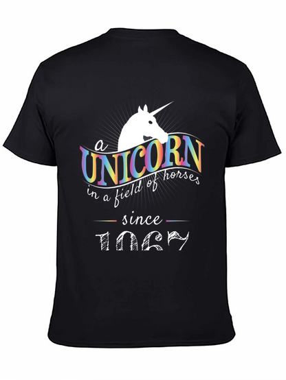 Unicorn Since 1987 Mens Graphic T-Shirt