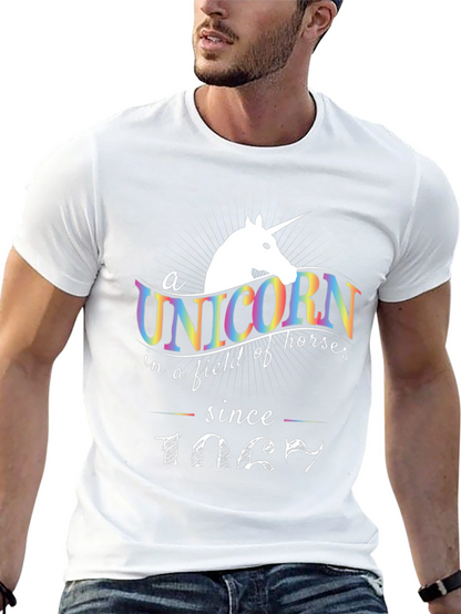 Unicorn Since 1987 Mens Graphic T-Shirt