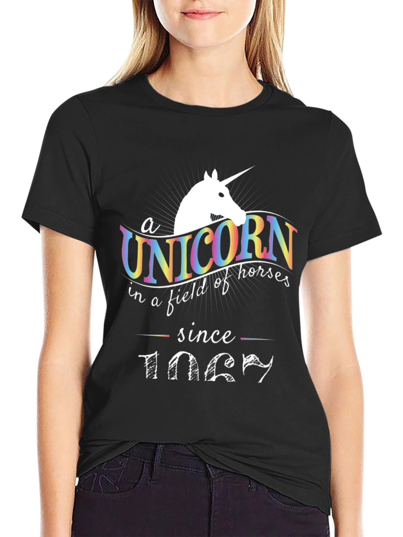 Unicorn Since 1987 Mens Graphic T-Shirt