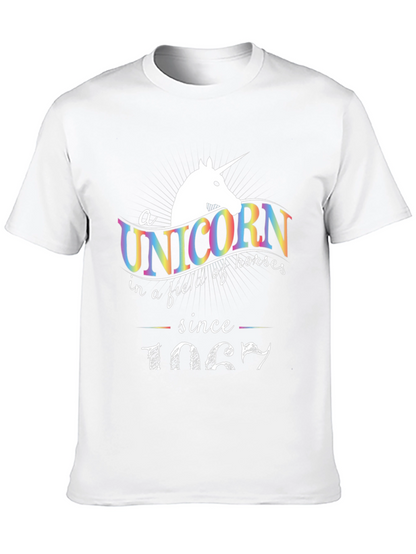 Unicorn Since 1987 Mens Graphic T-Shirt