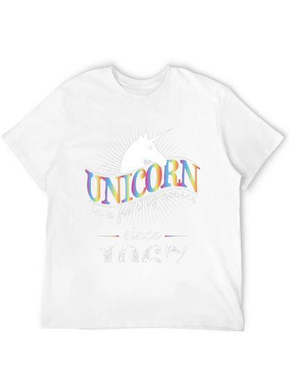 Unicorn Since 1987 Mens Graphic T-Shirt