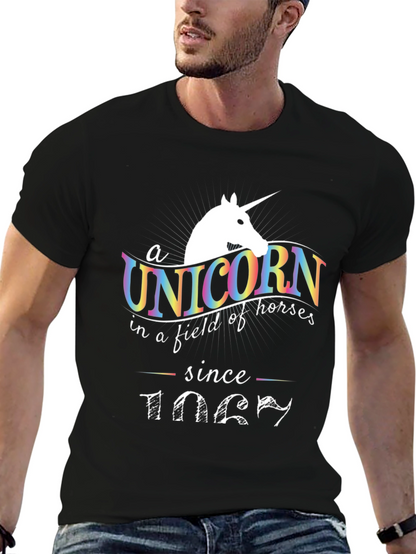 Unicorn Since 1987 Mens Graphic T-Shirt