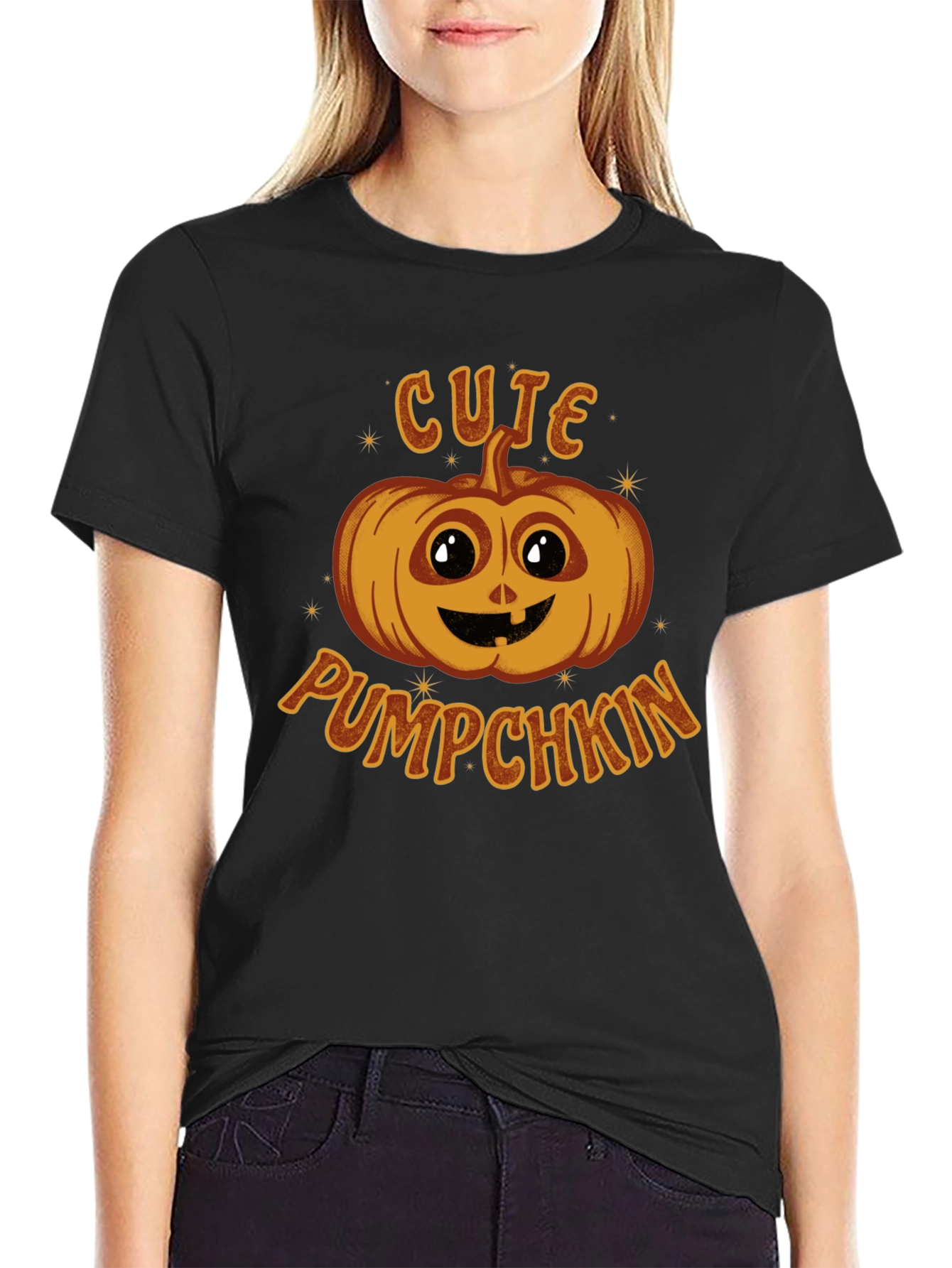 Cute Pumpchkin Graphic Tee