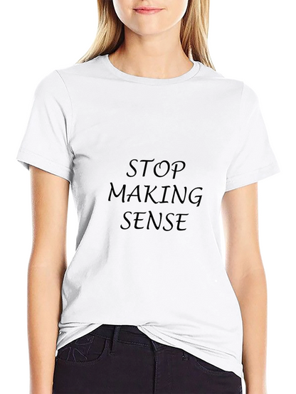 Stop Making Sense Graphic T-Shirt - Black
