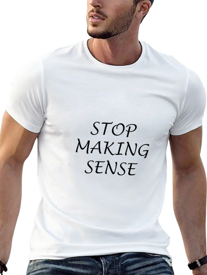 Stop Making Sense Graphic T-Shirt - Black