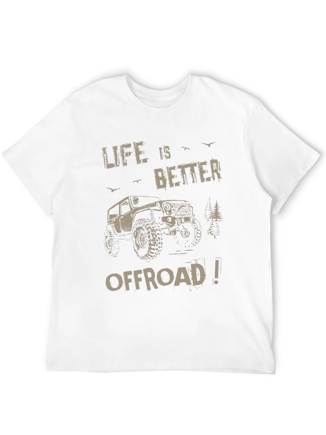 Life is Better Offroad T-Shirt - Black