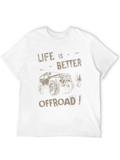 Life is Better Offroad T-Shirt - Black