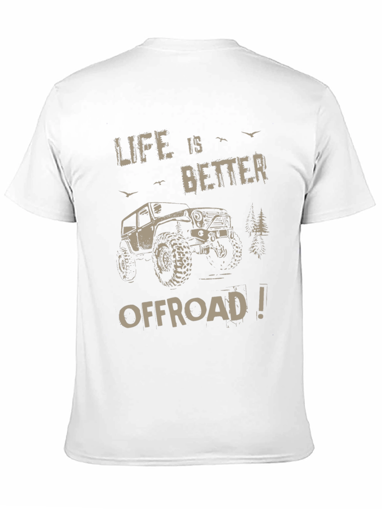 Life is Better Offroad T-Shirt - Black