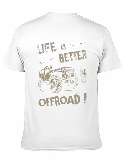 Life is Better Offroad T-Shirt - Black