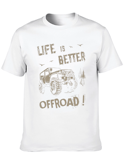 Life is Better Offroad T-Shirt - Black