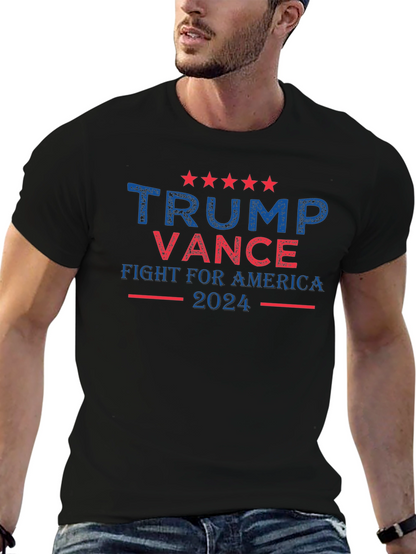 Trump Vance 2024 Black T-Shirt