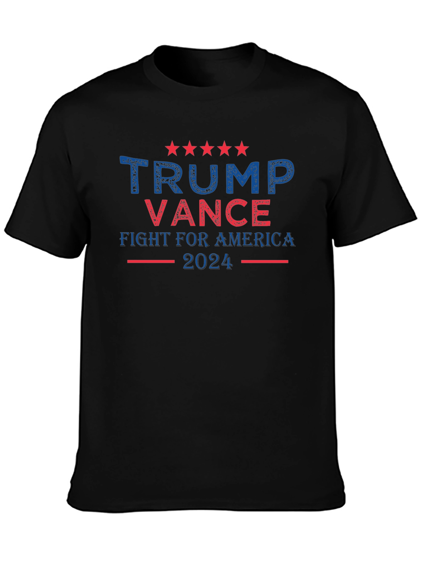 Trump Vance 2024 Black T-Shirt