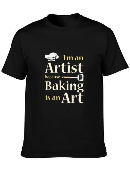 Baking Artist T-Shirt - Culinary Art Tee