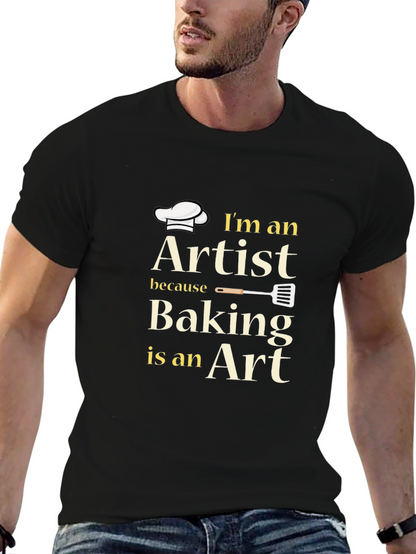 Baking Artist T-Shirt - Culinary Art Tee