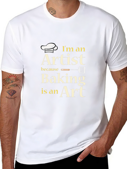 Baking Artist T-Shirt - Culinary Art Tee