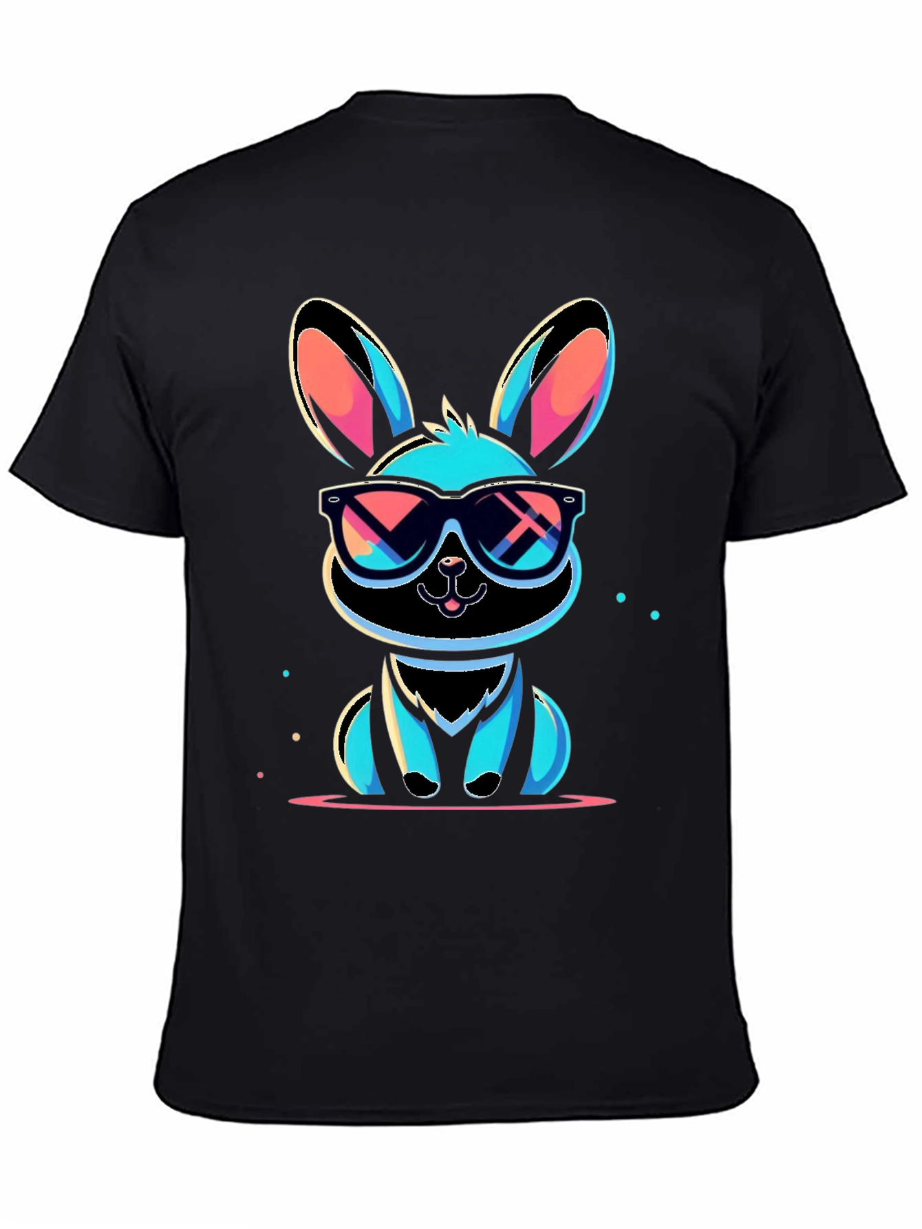 Cool Rabbit Graphic T-Shirt