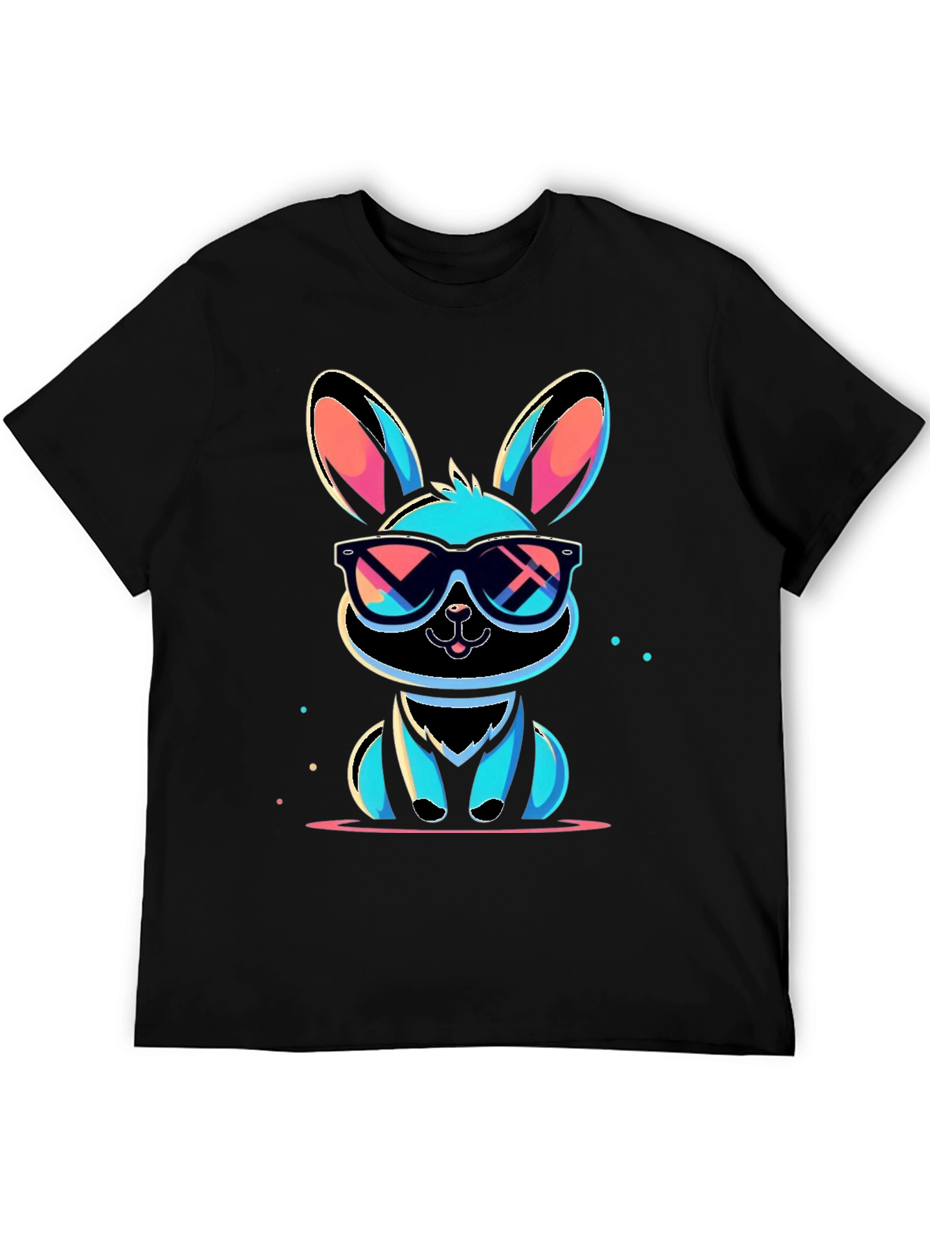 Cool Rabbit Graphic T-Shirt