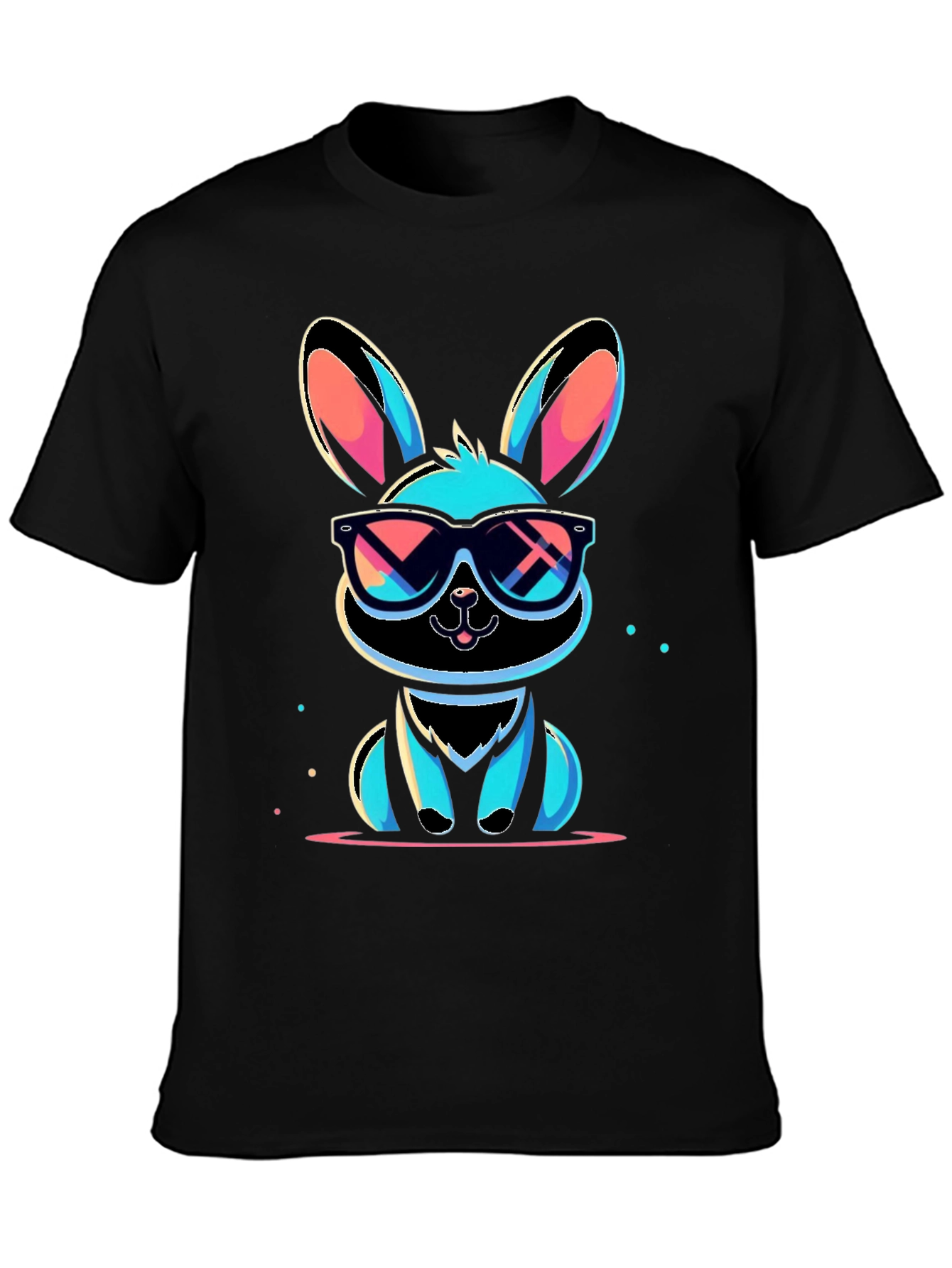 Cool Rabbit Graphic T-Shirt