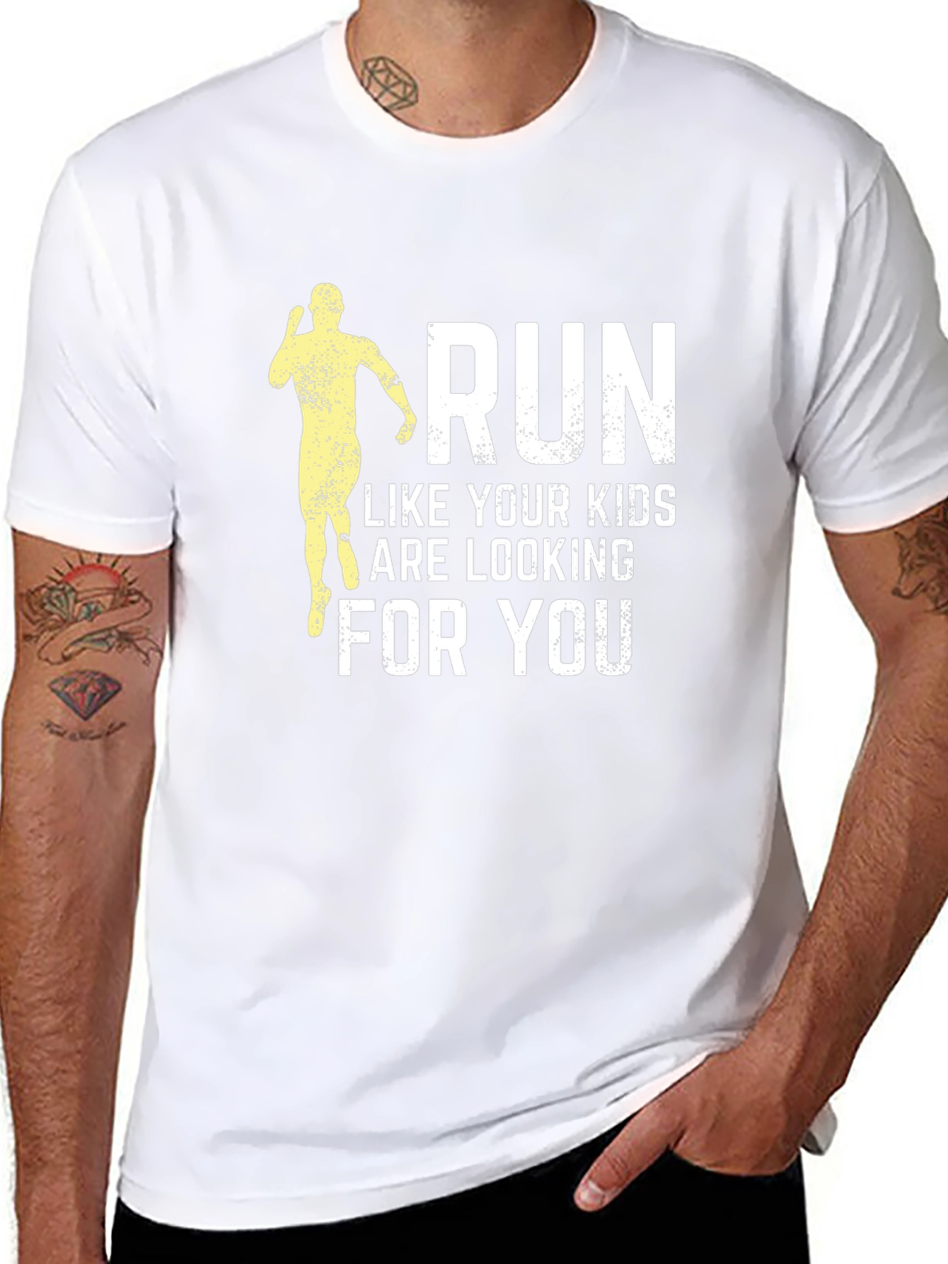 Run Like Your Kids Are Looking T-Shirt
