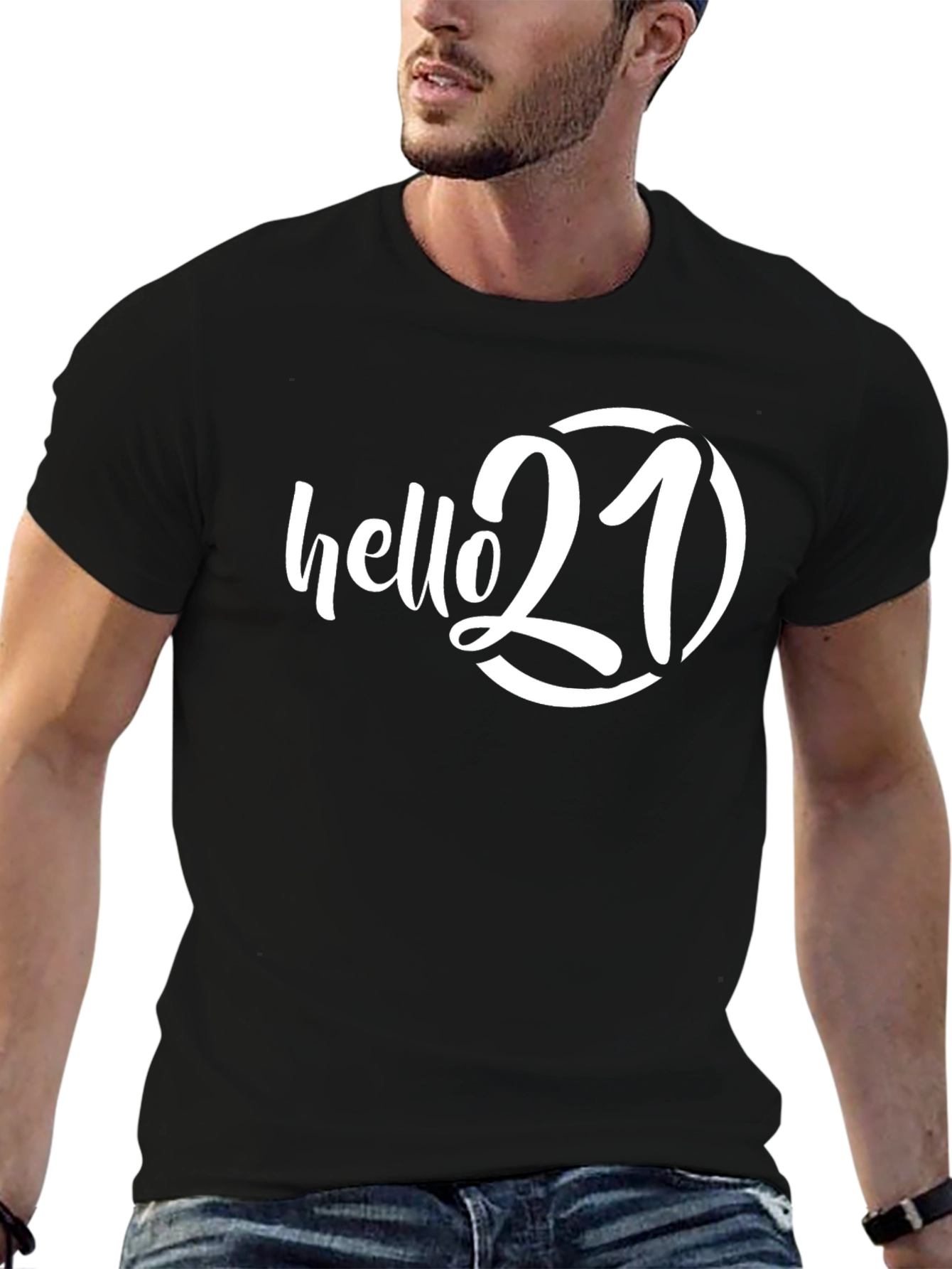 Hello 21 Birthday Celebration T-Shirt