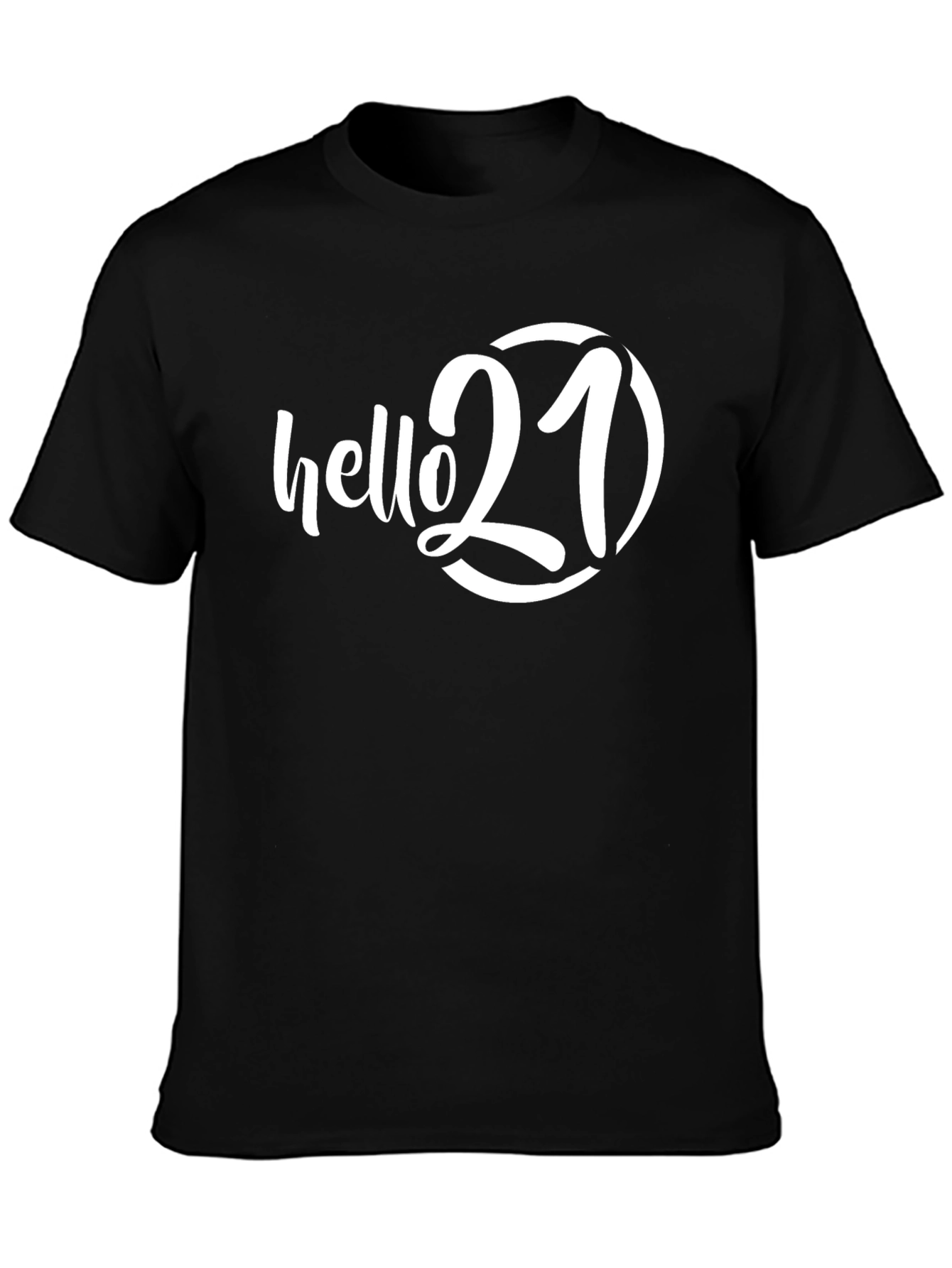 Hello 21 Birthday Celebration T-Shirt