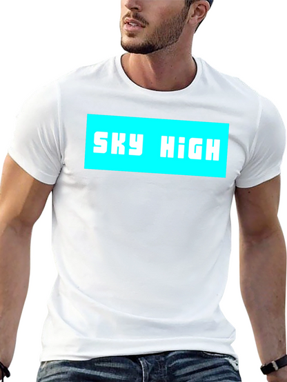 Sky High Graphic Tee - Bold Statement Shirt