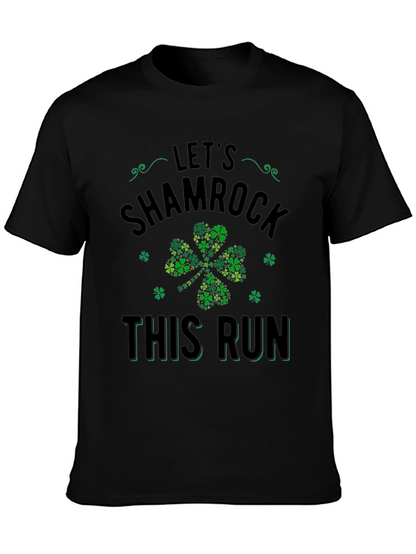Lets Shamrock This Run St. Patricks Day T-Shirt