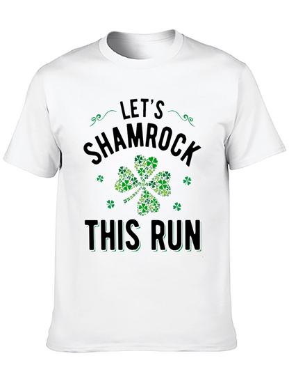 Lets Shamrock This Run St. Patricks Day T-Shirt