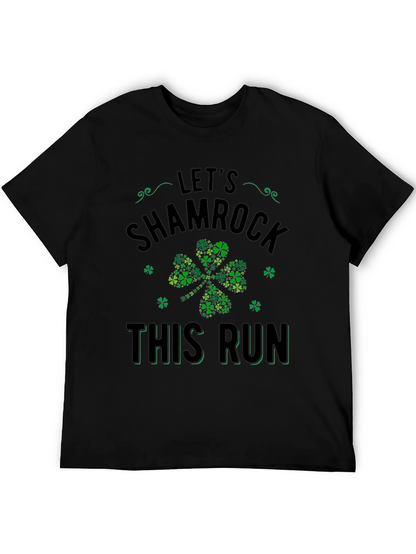 Lets Shamrock This Run St. Patricks Day T-Shirt