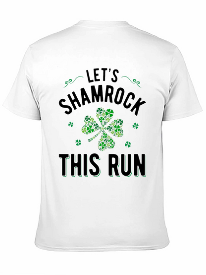 Lets Shamrock This Run St. Patricks Day T-Shirt