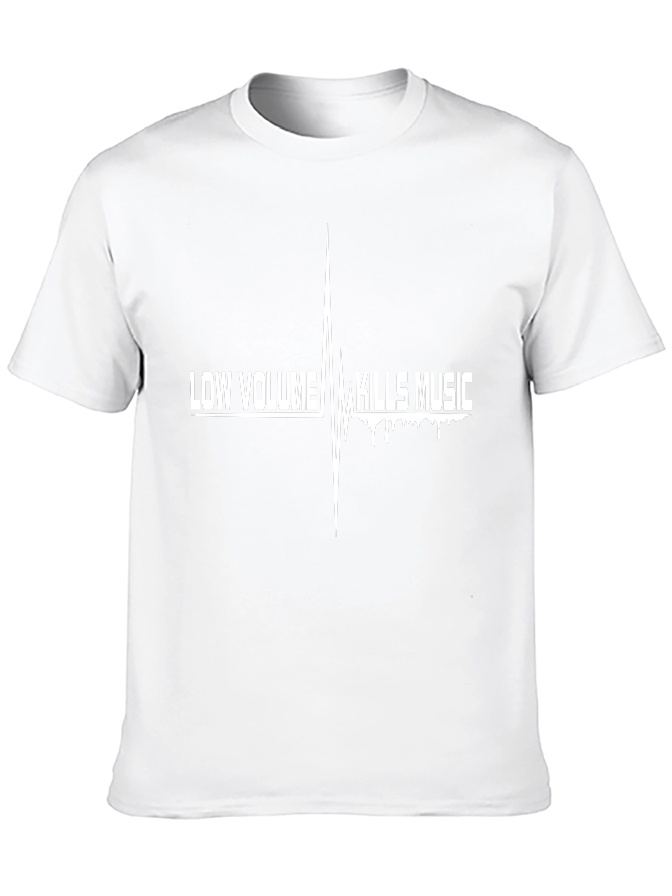 Low Volume Kills Music Black T-Shirt