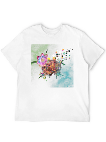 Floral Bubble Graphic T-Shirt