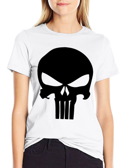 Punisher Skull Graphic T-Shirt - Mens Black Tee