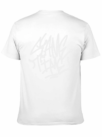 Gang Time Graphic Print Black T-Shirt