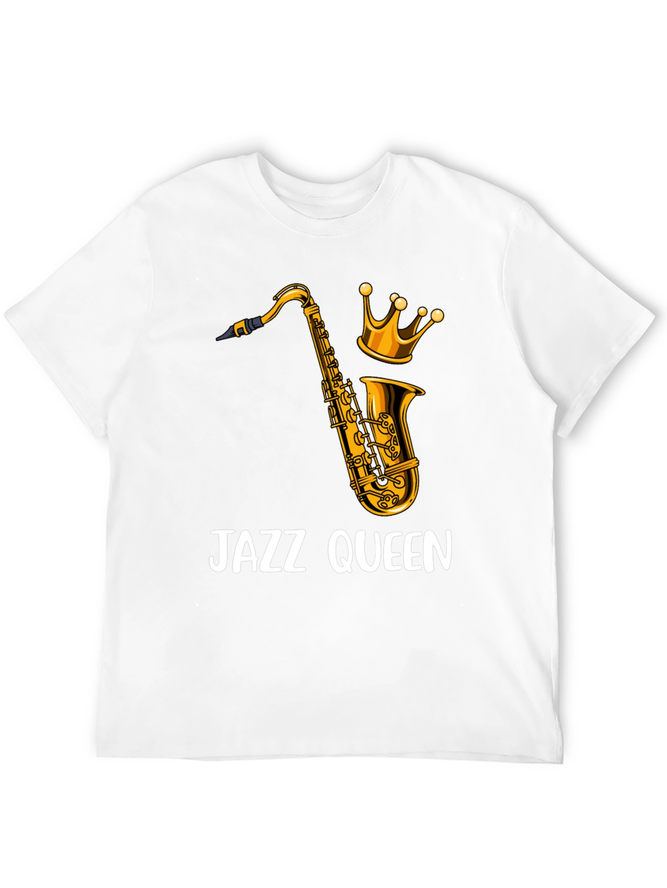 Jazz Queen Graphic T-Shirt - Black