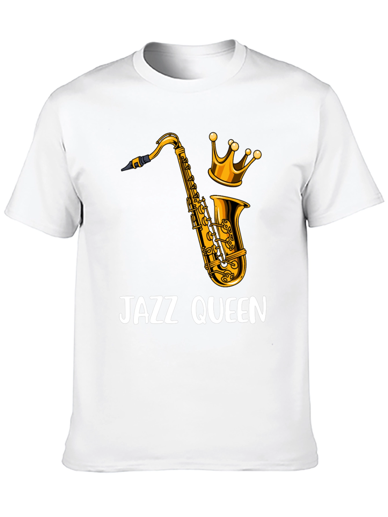 Jazz Queen Graphic T-Shirt - Black