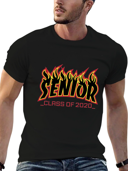 Senior Class of 2020 Flame Graphic T-Shirt