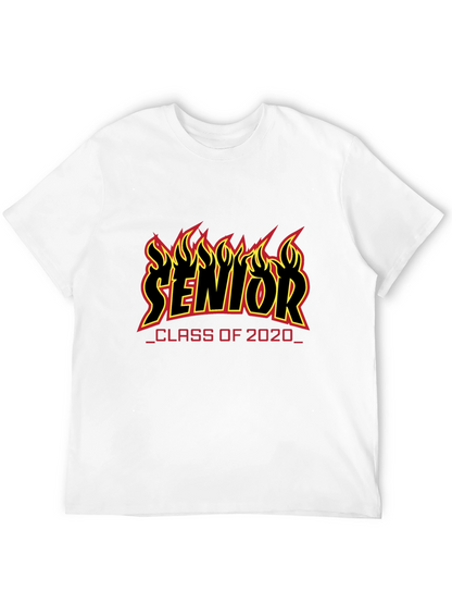 Senior Class of 2020 Flame Graphic T-Shirt