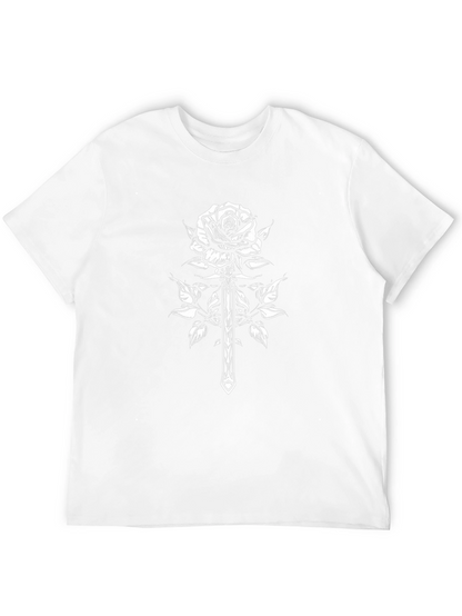 Rose & Dagger Graphic Black T-Shirt