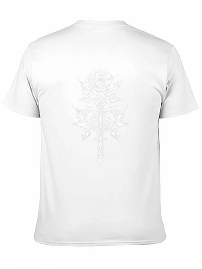 Rose & Dagger Graphic Black T-Shirt