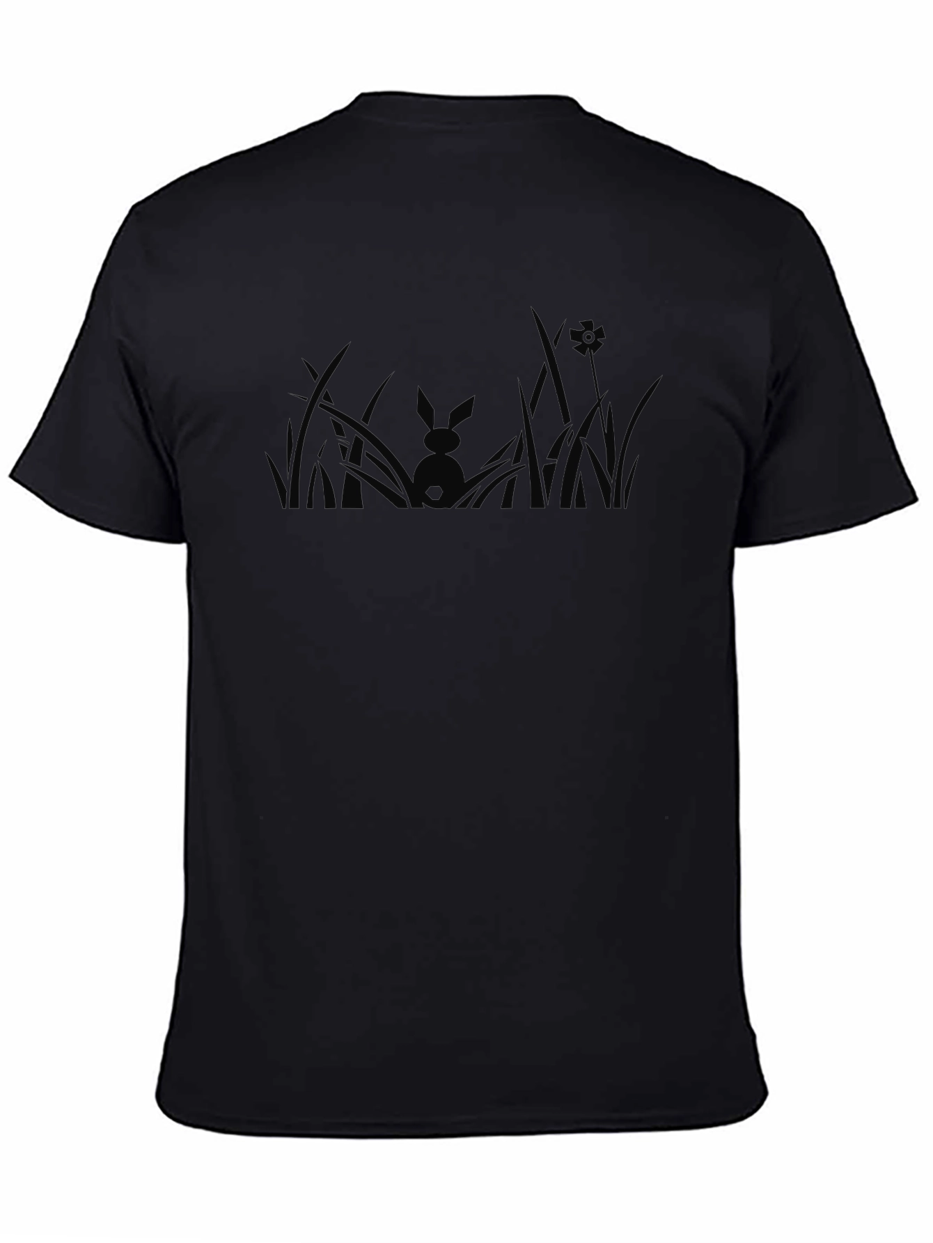 Black Rabbit Silhouette T-Shirt