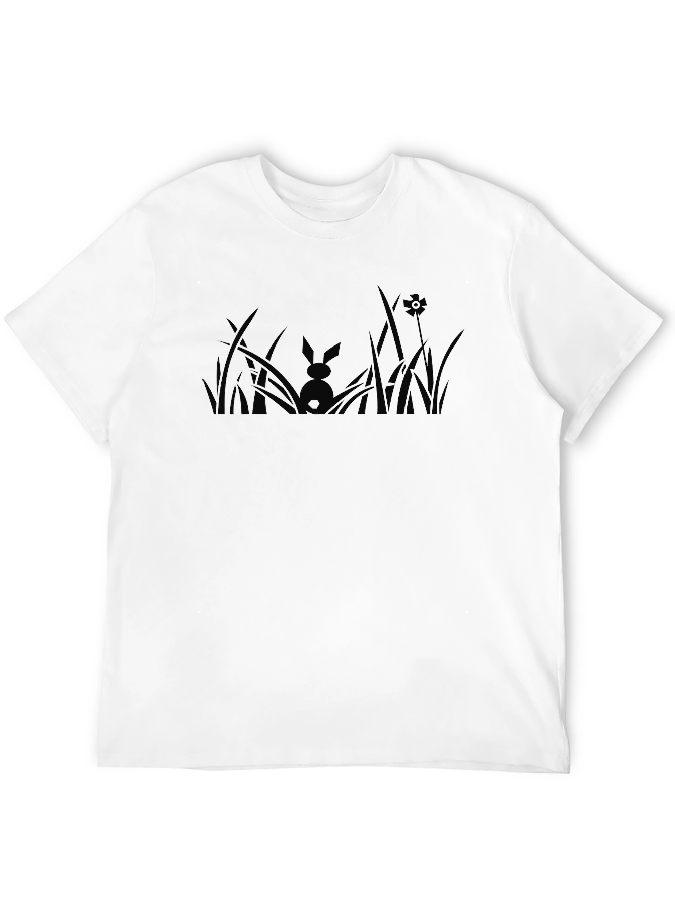 Black Rabbit Silhouette T-Shirt