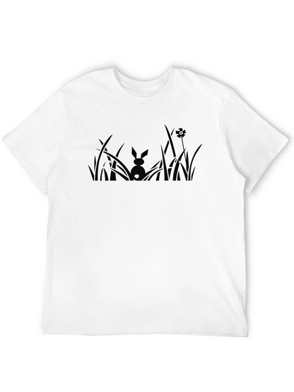 Black Rabbit Silhouette T-Shirt