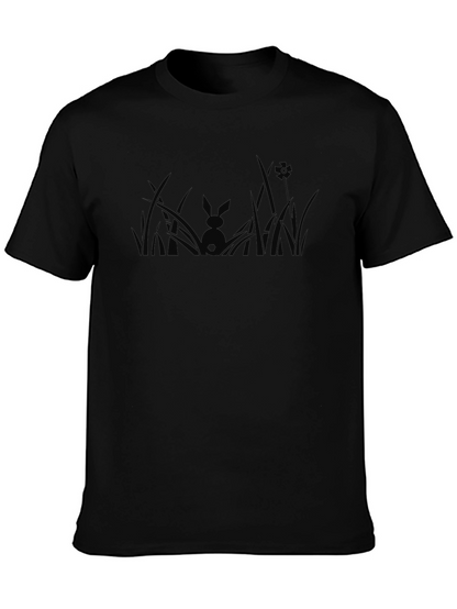 Black Rabbit Silhouette T-Shirt