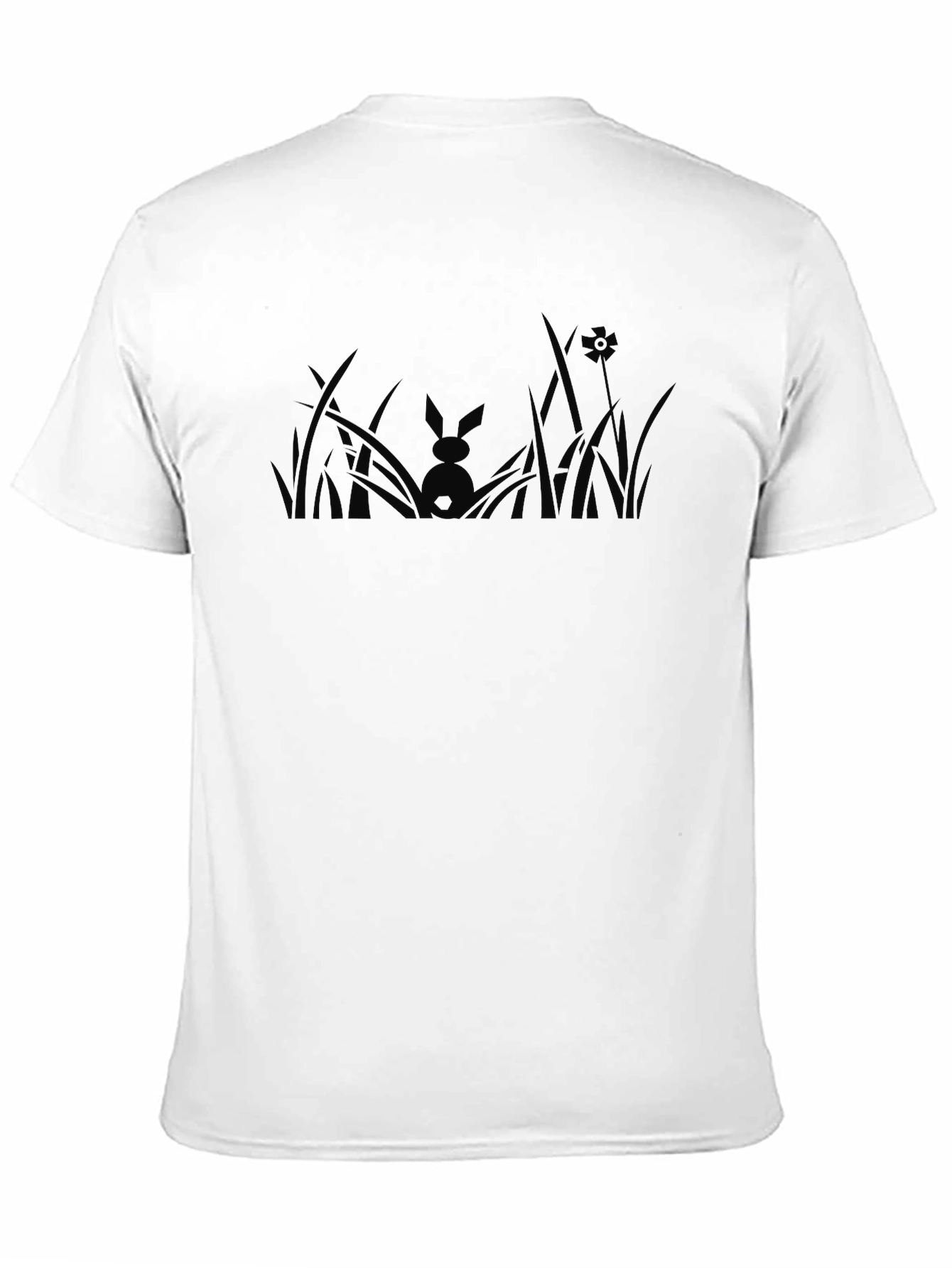 Black Rabbit Silhouette T-Shirt