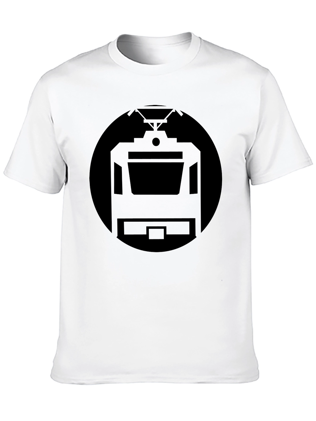 Black Train Graphic Tee