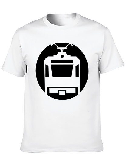 Black Train Graphic Tee