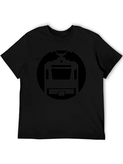 Black Train Graphic Tee